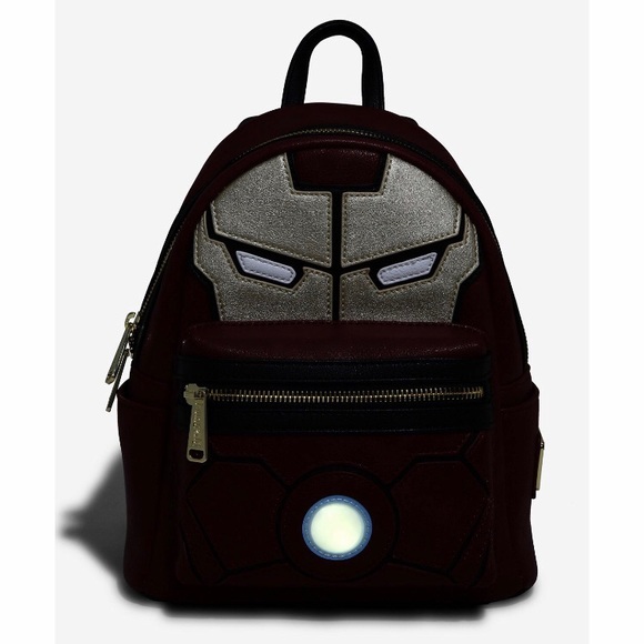 NWT Disney Marvel Iron Man Loungefly Light-Up Mini Backpack main image 14